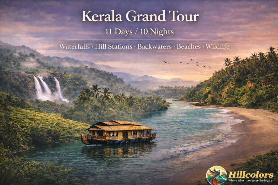 🌴 Kerala 10N/11D Grand Tour Package