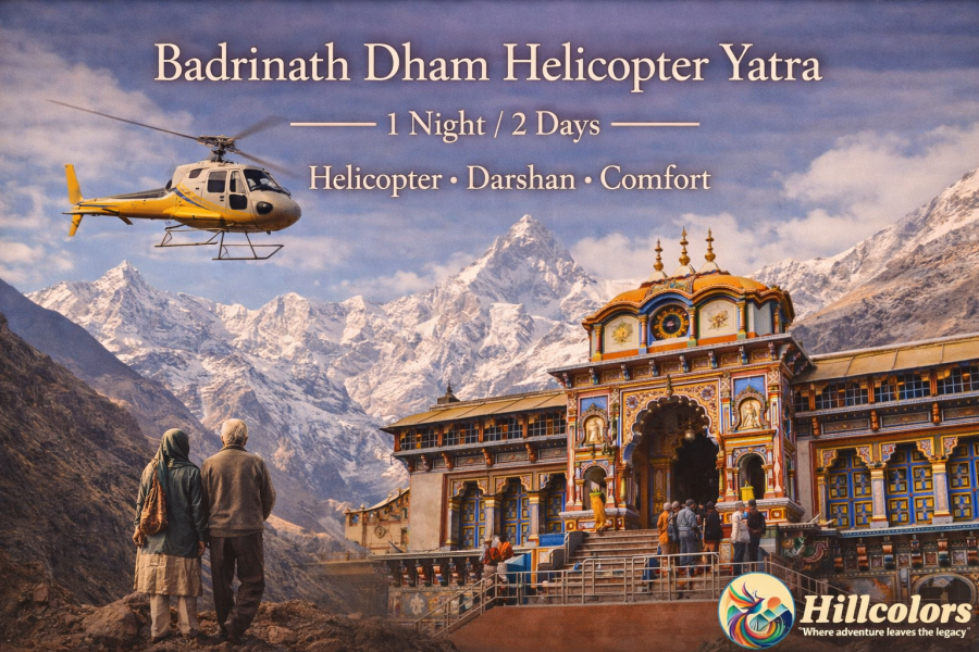 Badrinath Dham Helicopter Yatra – 1 Night / 2 Days