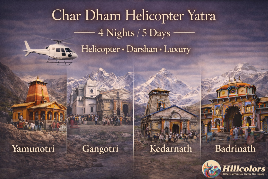 Char Dham Helicopter Yatra – 4 Nights / 5 Days
