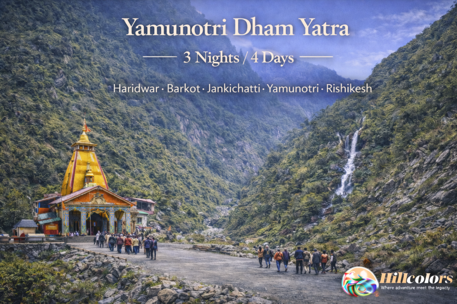 Yamunotri Dham Yatra – 3 Nights / 4 Days