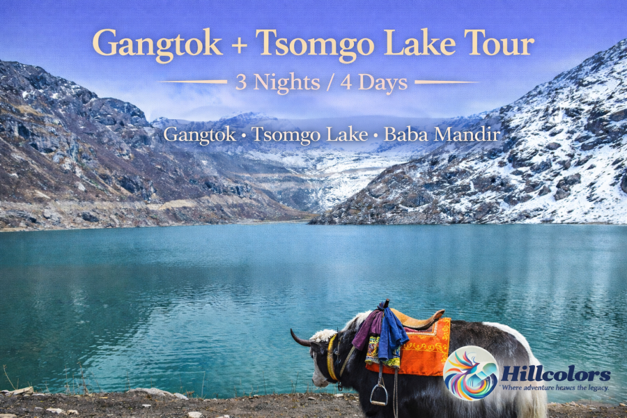 📍 Gangtok + Tsomgo Lake Tour (3 Nights / 4 Days)
