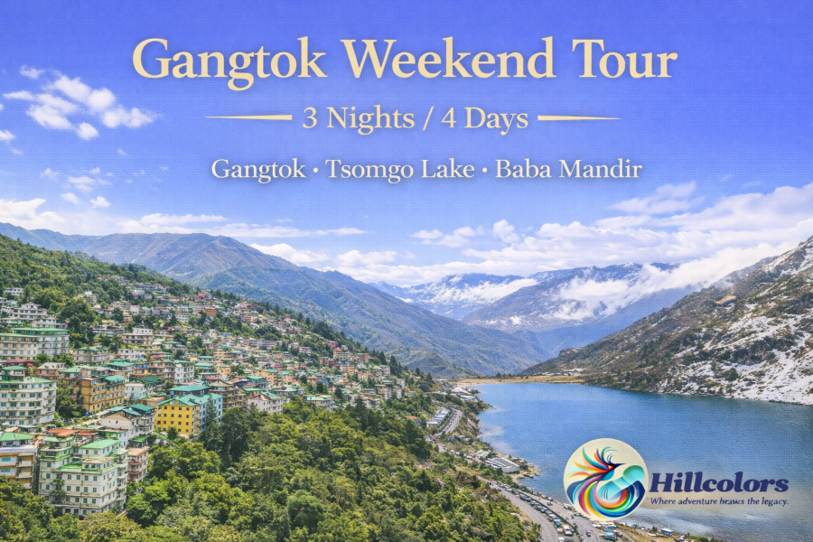 📍 Gangtok Weekend Tour (3 Nights / 4 Days)