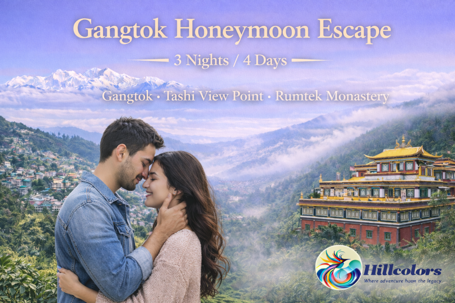 📍 Gangtok Honeymoon Escape (3 Nights / 4 Days)